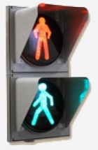 Светофор светодиодный пешеходный 